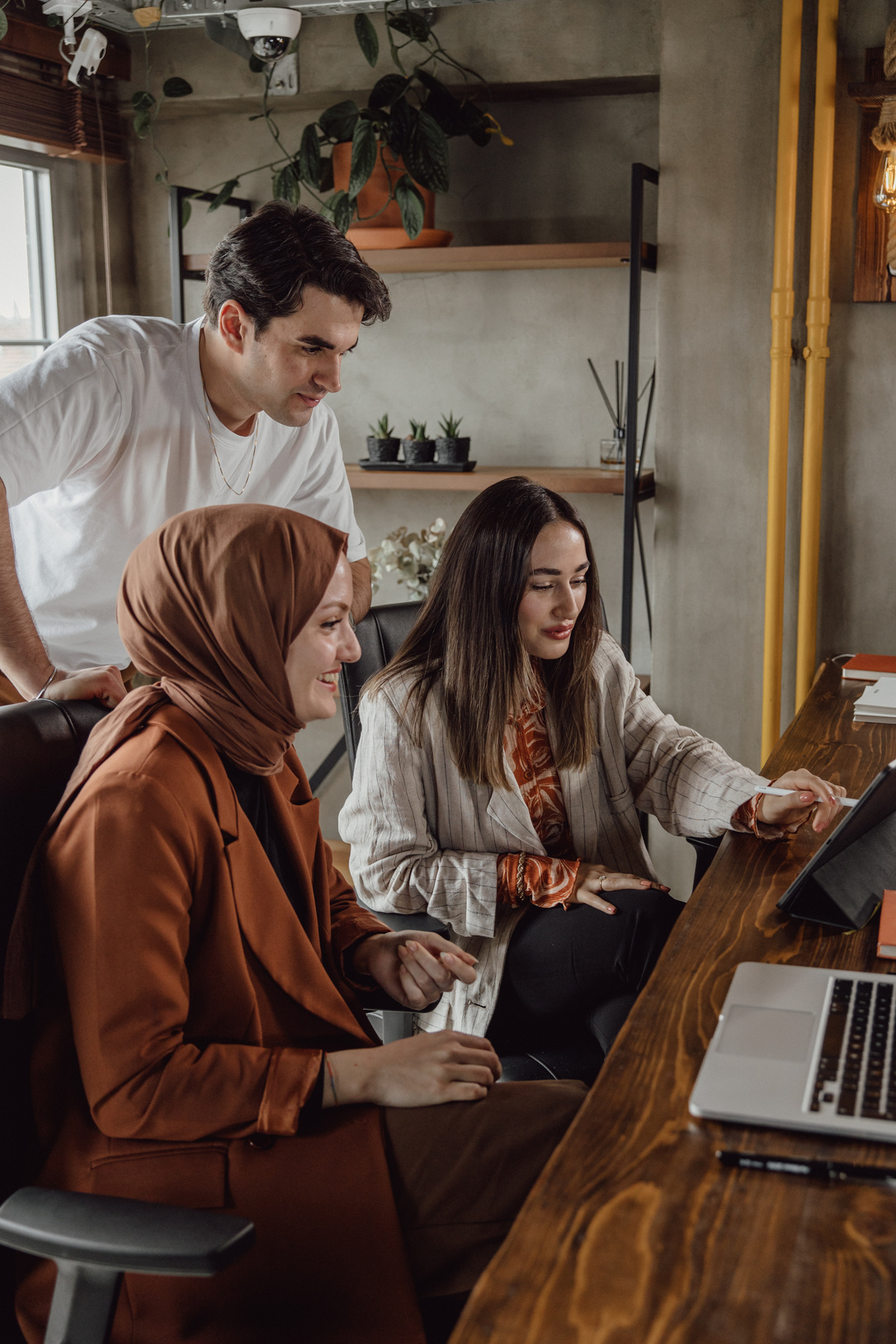 Turkish People Working at the Office 